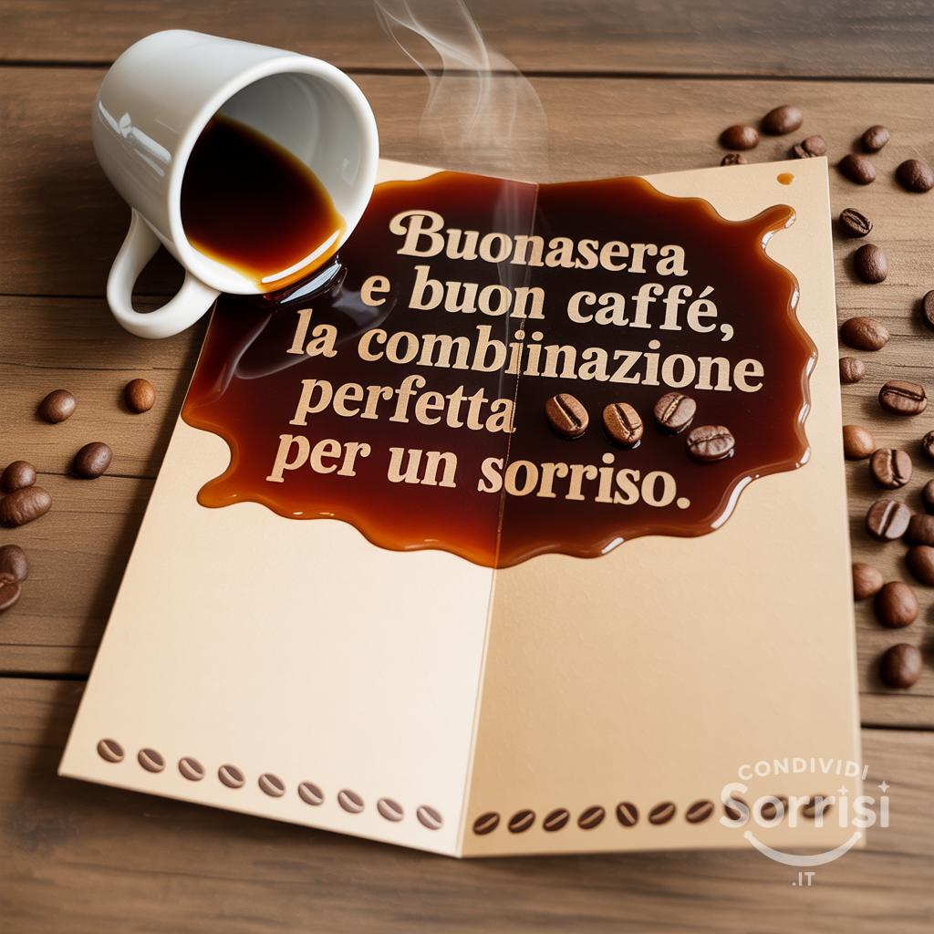  Buonasera e buon caffè, la combinazione perfetta per un sorriso 
