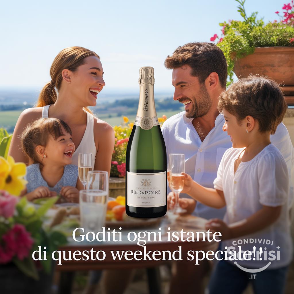 Goditi ogni istante di questo weekend speciale!