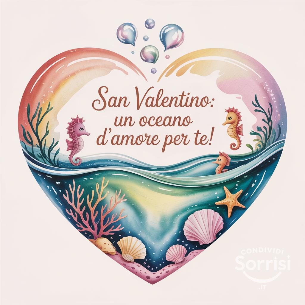 San Valentino: un oceano d'amore per te!