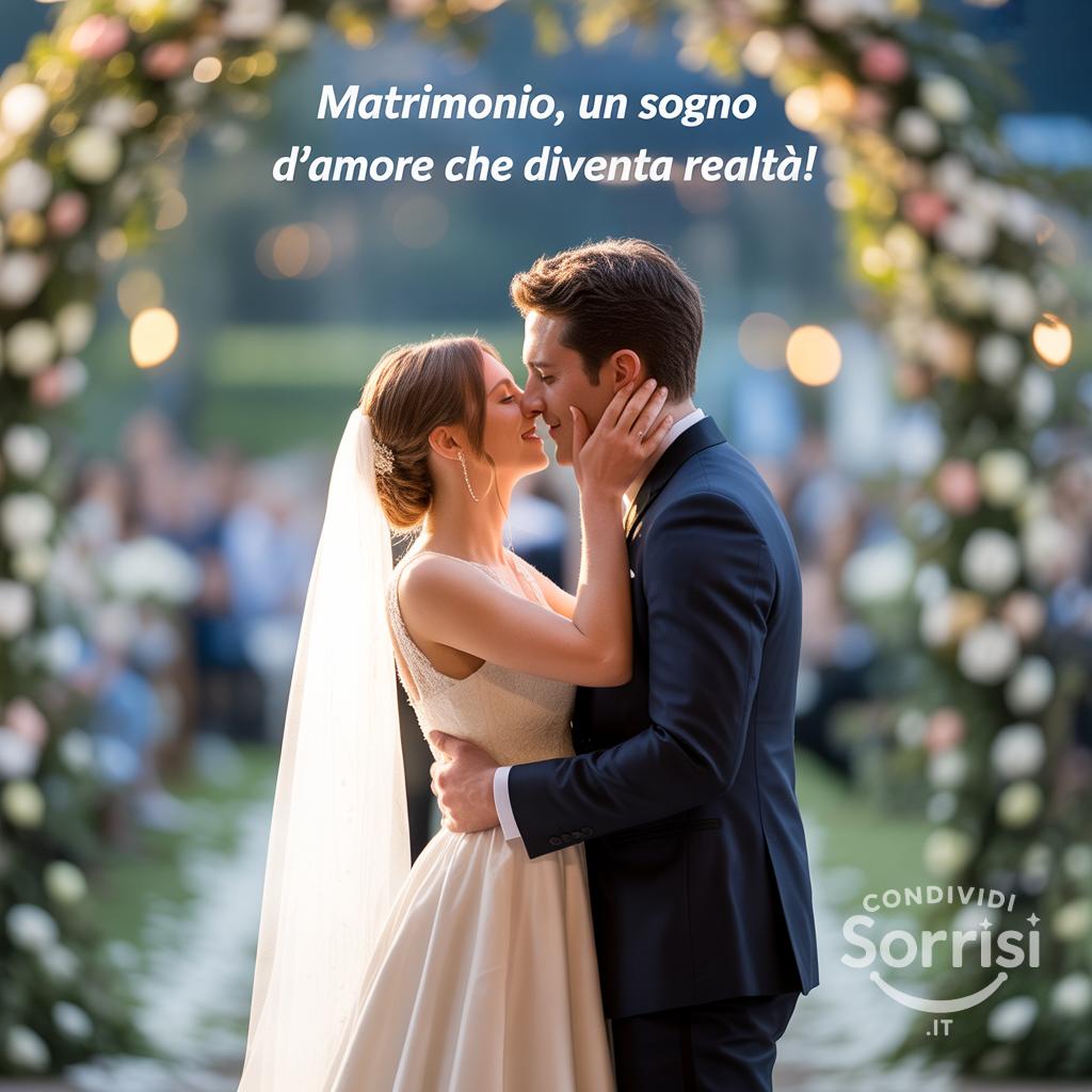Matrimonio, un sogno d'amore che diventa realtà!