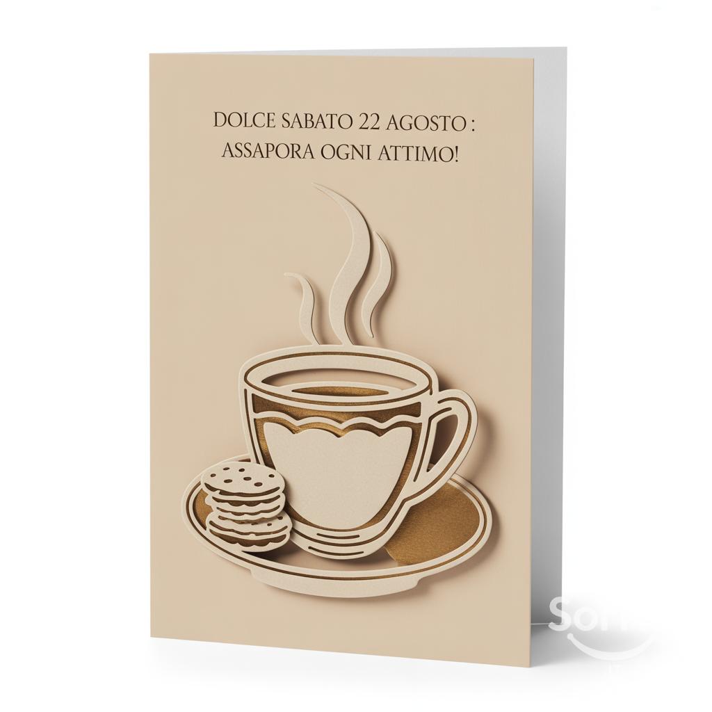 Dolce Sabato 22 Agosto : assapora ogni attimo!