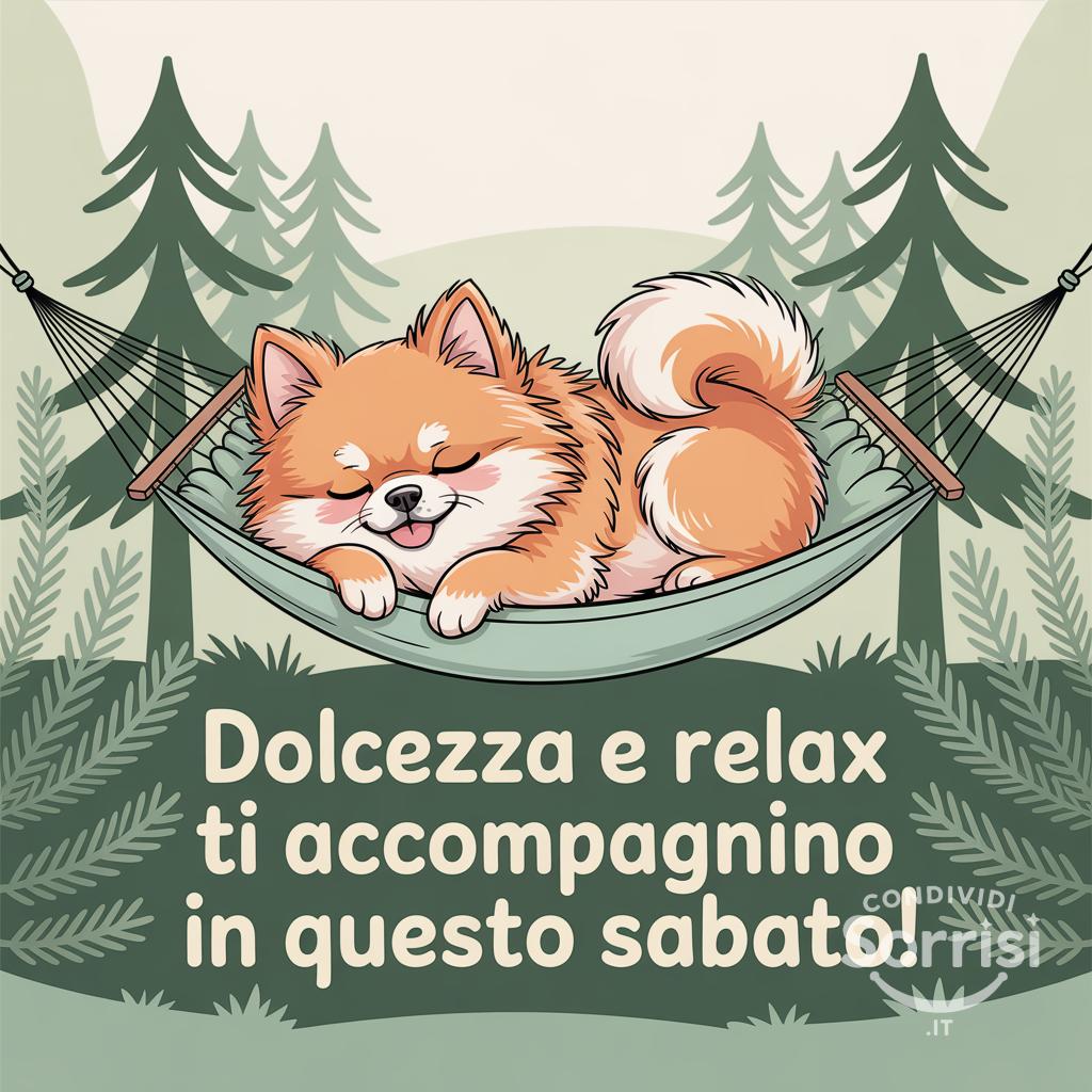 Dolcezza e relax ti accompagnino in questo sabato!