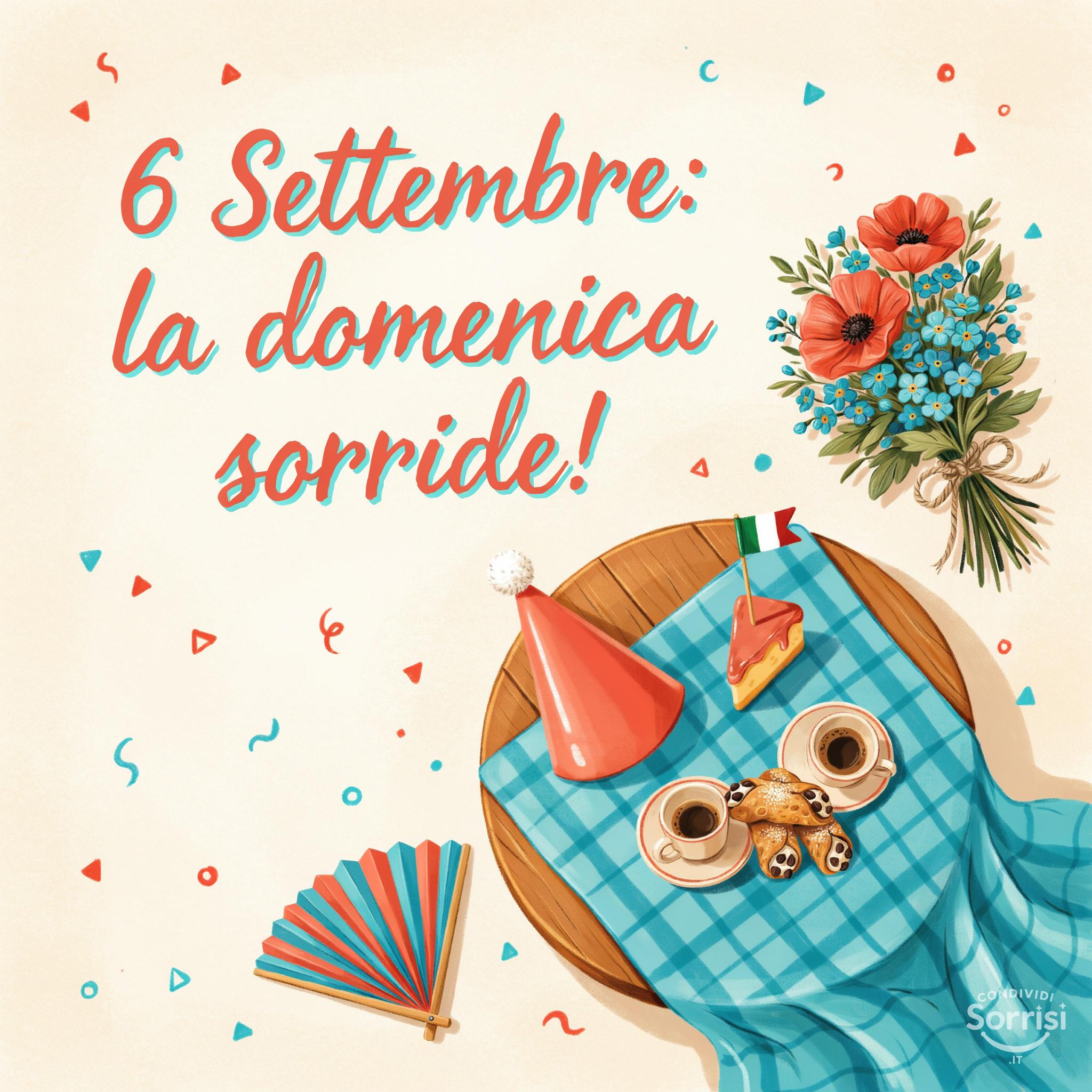 6 Settembre: la domenica sorride!