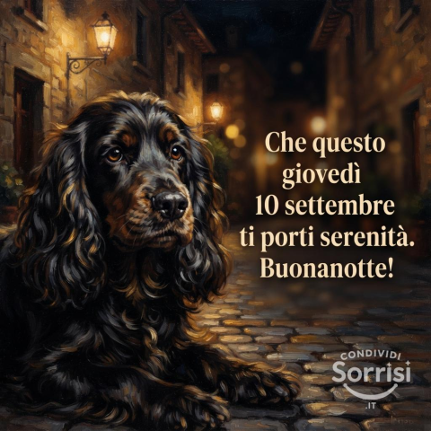 Buonanotte Giovedì 10 Settembre 2026: Riposo e Nuovi Inizi