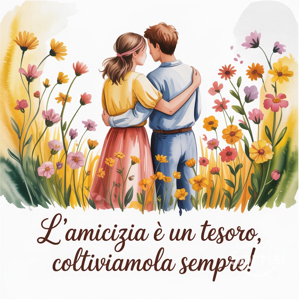 L'amicizia è un tesoro, coltiviamola sempre!