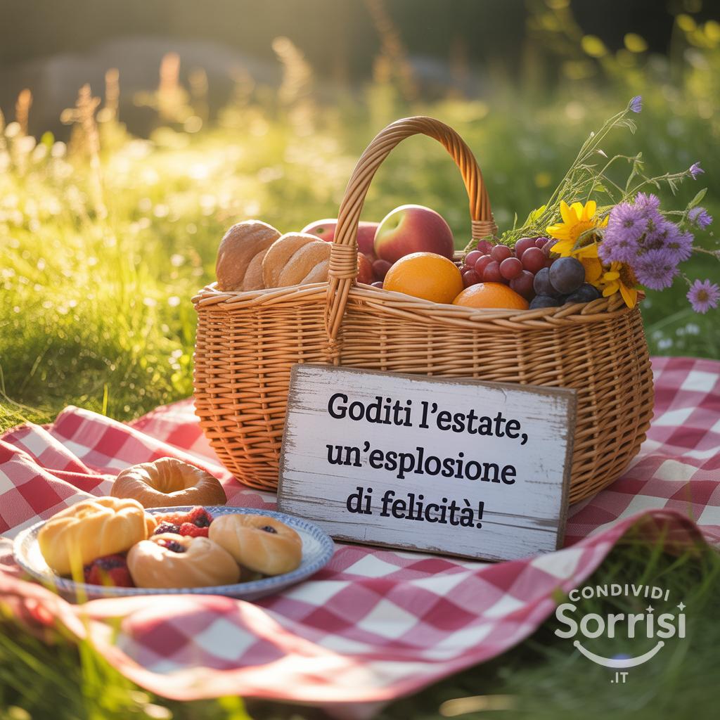 Goditi l'estate, un'esplosione di felicità!