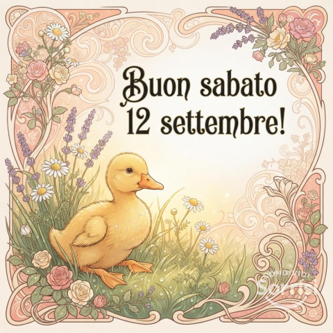 Buongiorno e Buon Sabato 12 Settembre 2026: Inizia la Giornata con il Piede Giusto!
