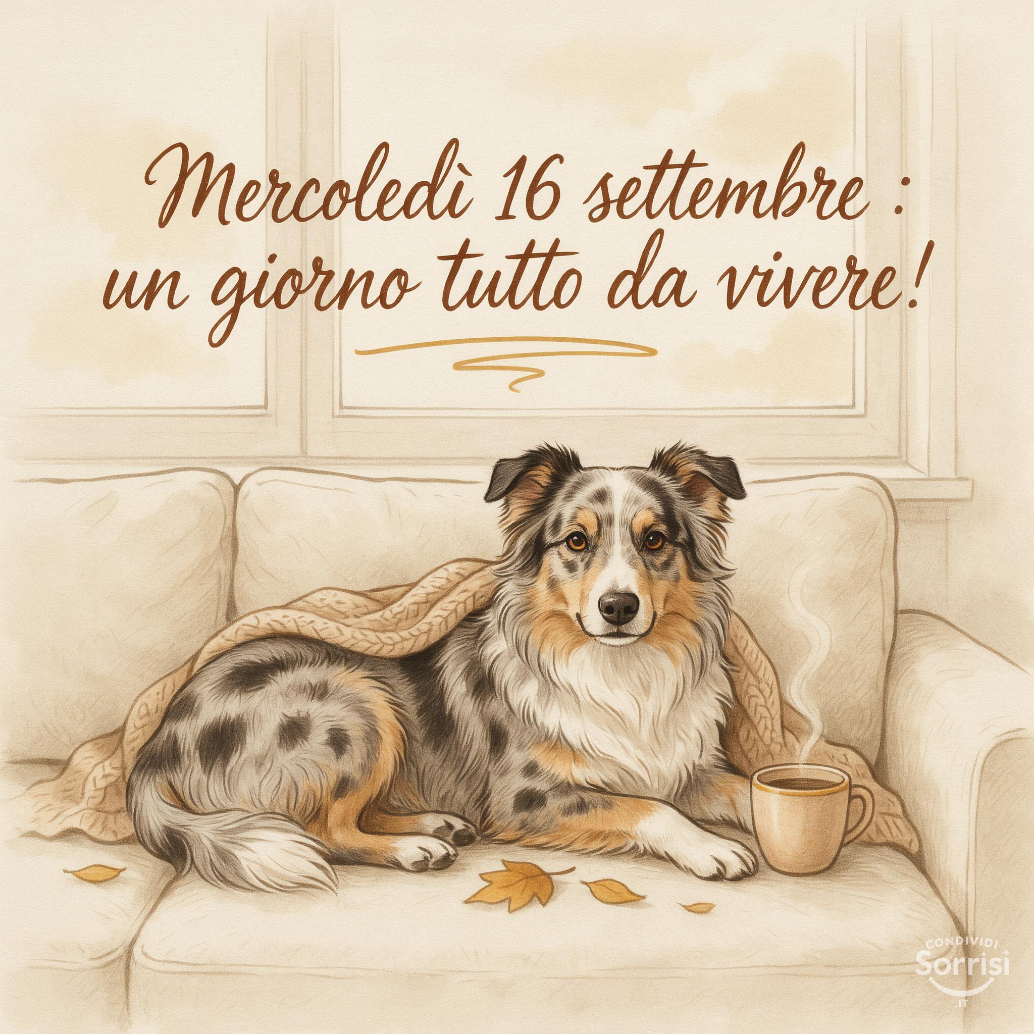 Mercoledì 16 settembre : un giorno tutto da vivere!