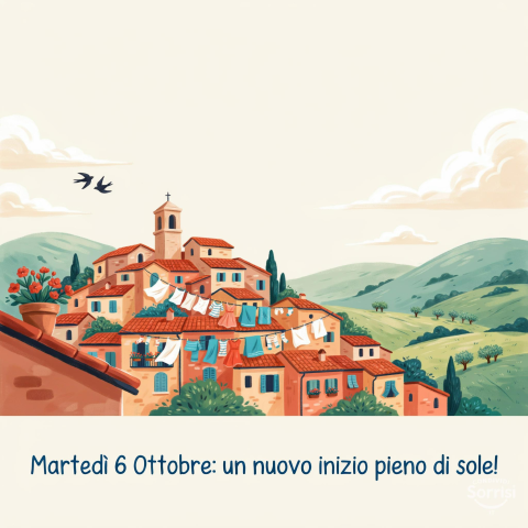 Buongiorno e Buona Martedì 6 Ottobre 2026: Inizia la Settimana con Energia!