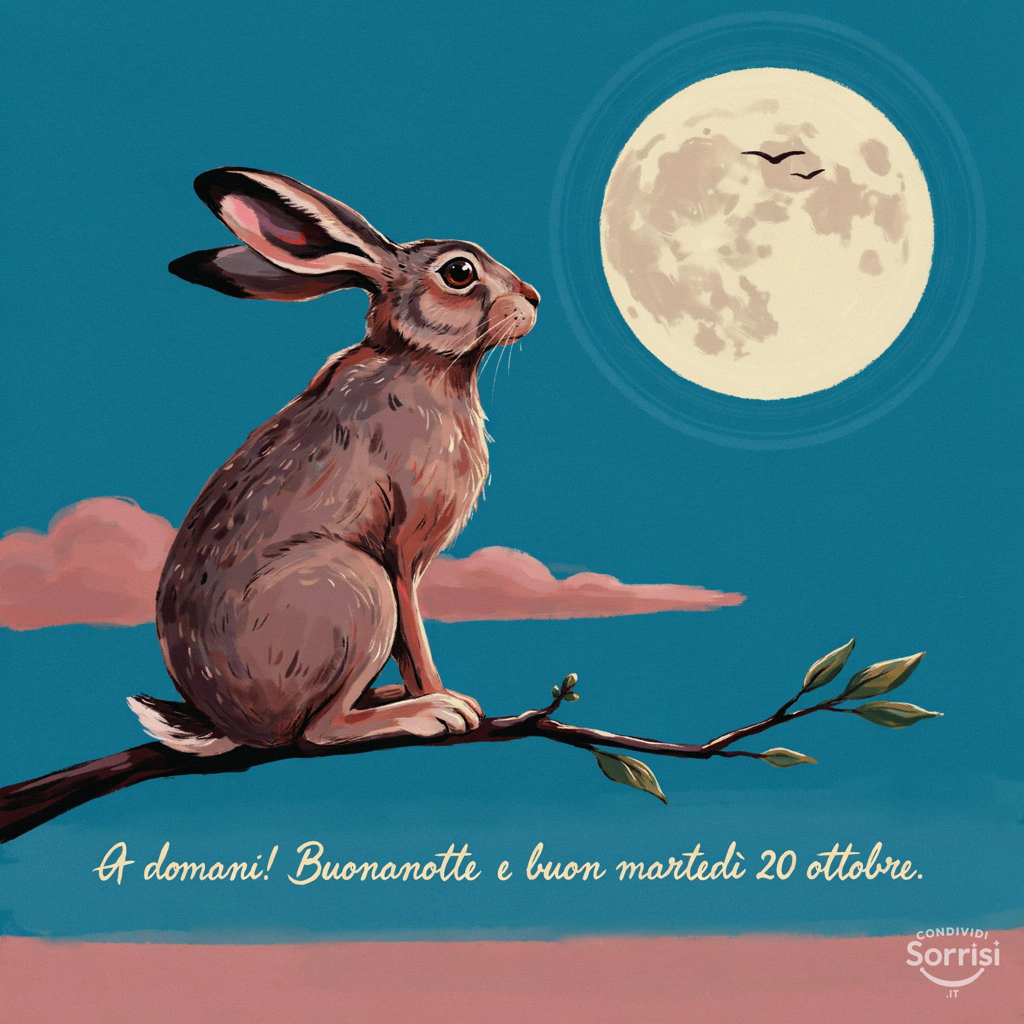 A domani! Buonanotte e buon martedì 20 ottobre .