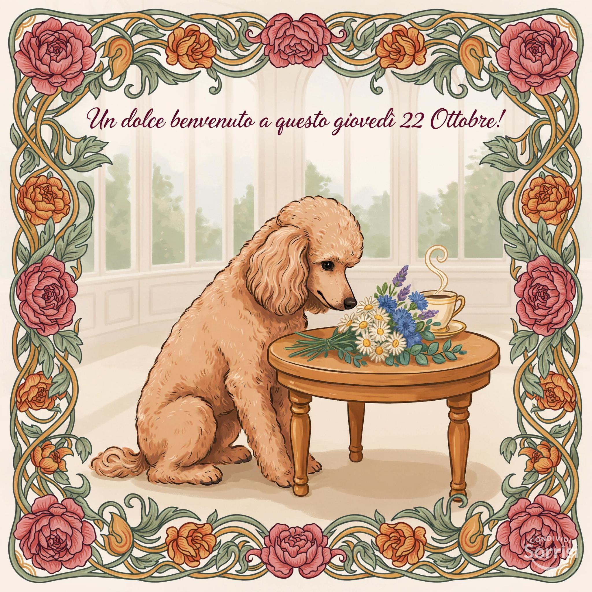 Un dolce benvenuto a questo giovedì 22 Ottobre!