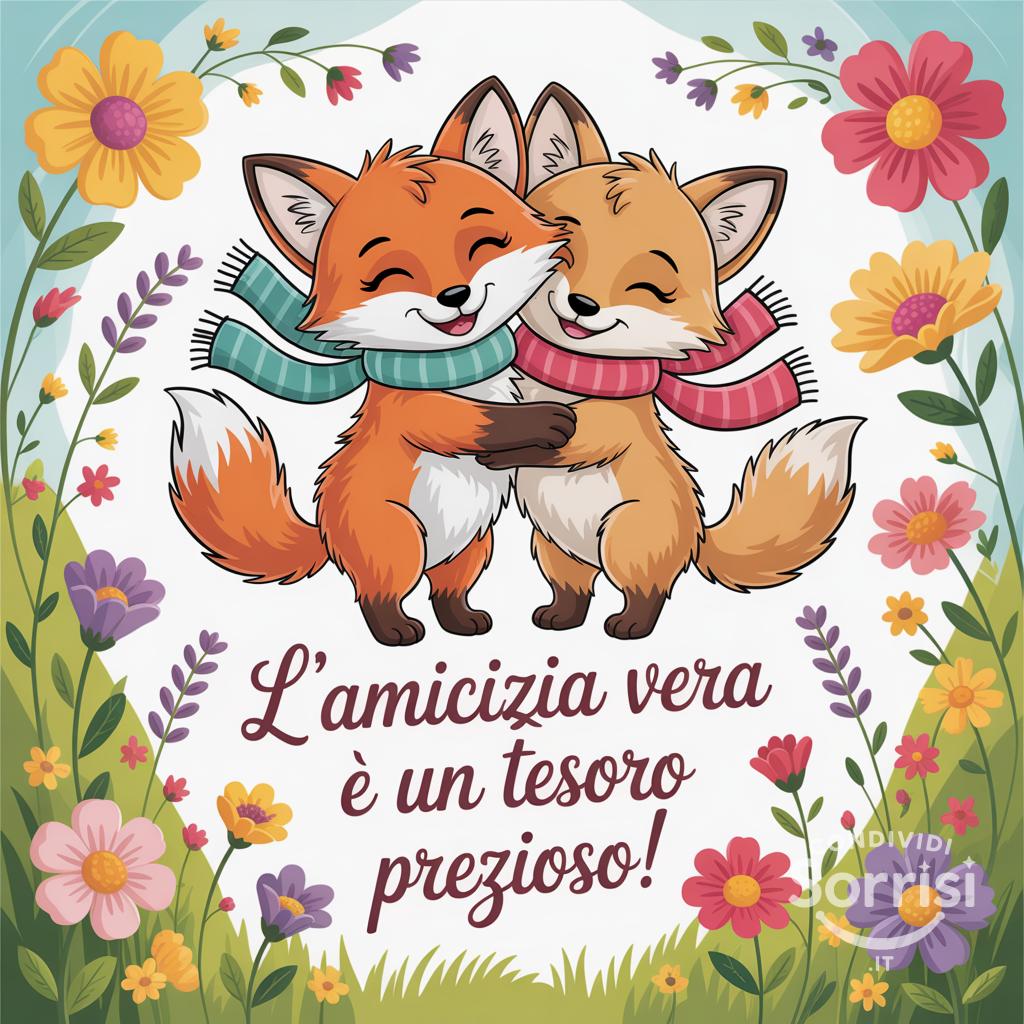 L'amicizia vera è un tesoro prezioso!