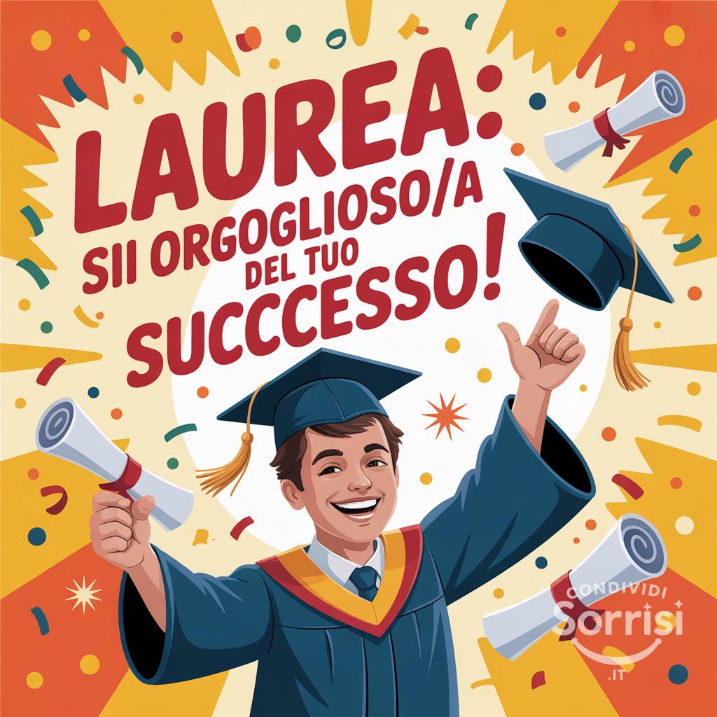 Laurea: Sii orgoglioso/a del tuo successo!