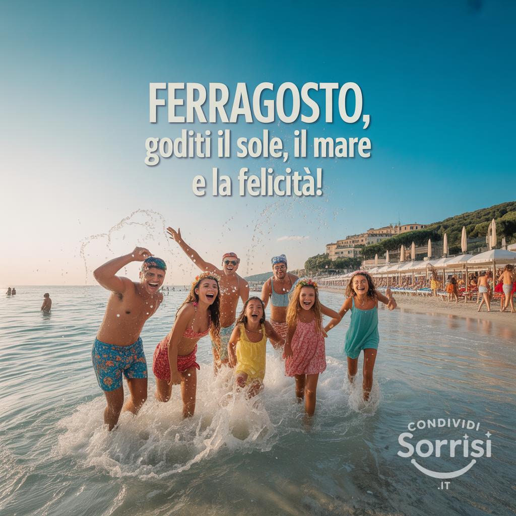 Ferragosto, goditi il sole, il mare e la felicità!