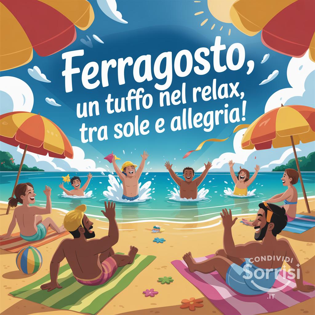 Ferragosto, un tuffo nel relax, tra sole e allegria!