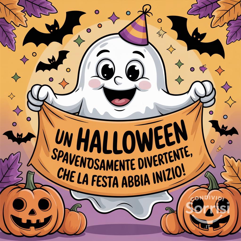 Un Halloween spaventosamente divertente, che la festa abbia inizio!