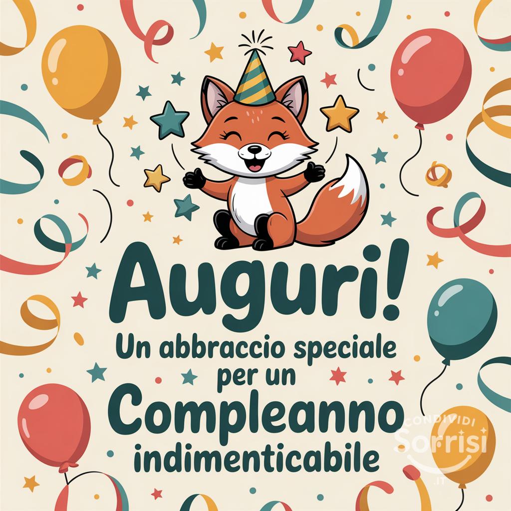 Auguri! Un abbraccio speciale per un compleanno indimenticabile
