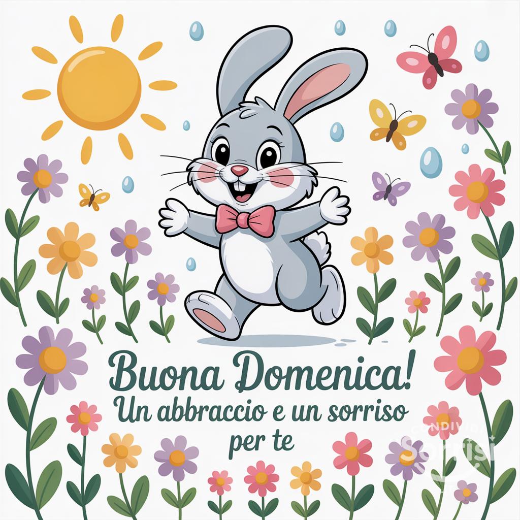 Buona domenica! Un abbraccio e un sorriso per te