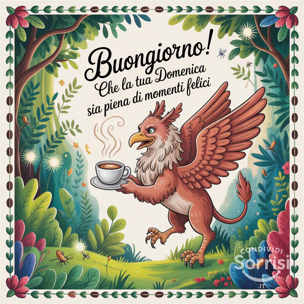 Buongiorno! Che la tua domenica sia piena di momenti felici