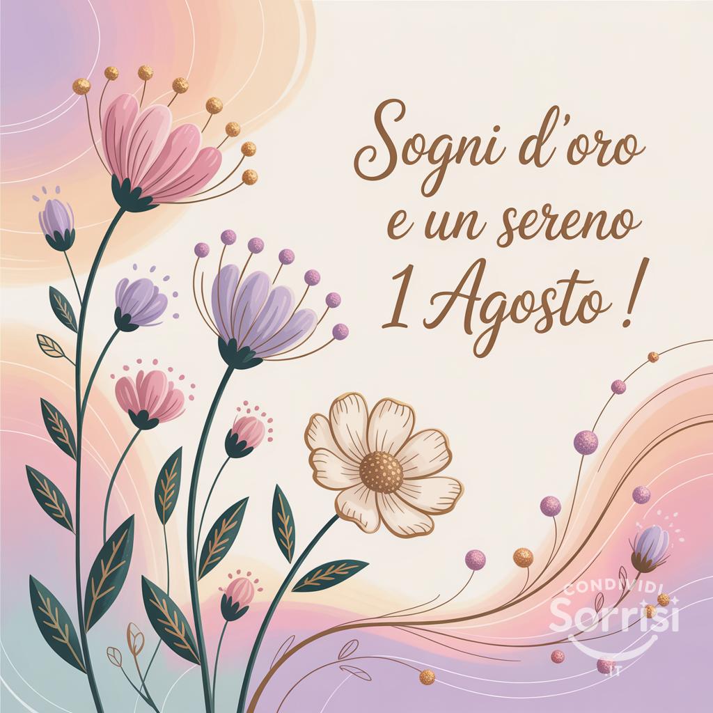 Sogni d'oro e un sereno 1 agosto !