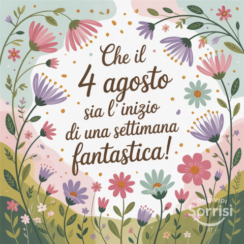 Buonanotte e Sogni d'Oro: Un Lunedì 4 Agosto 2025 Specially Beautiful!