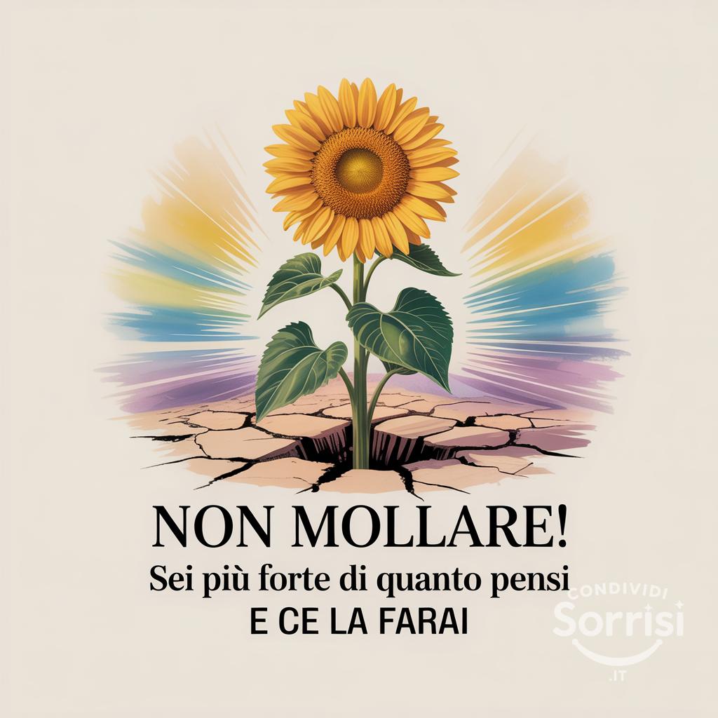 Non mollare! Sei più forte di quanto pensi e ce la farai