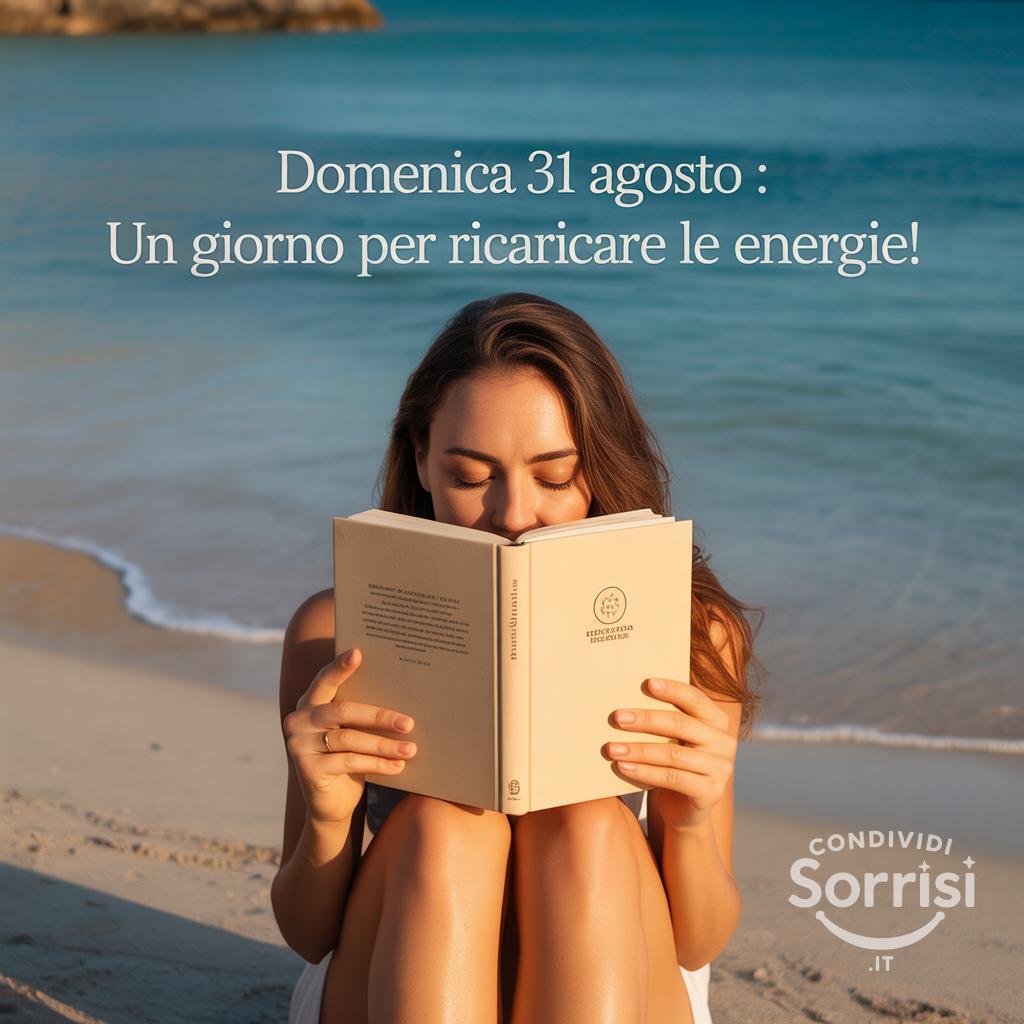 Domenica 31 agosto : un giorno per ricaricare le energie!