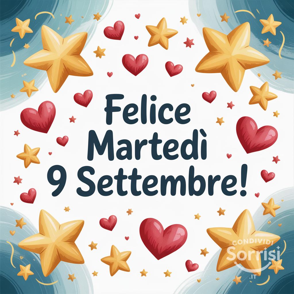 Felice martedì 9 Settembre!