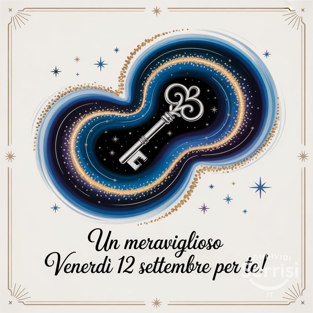 Un meraviglioso venerdì 12 settembre  per te!