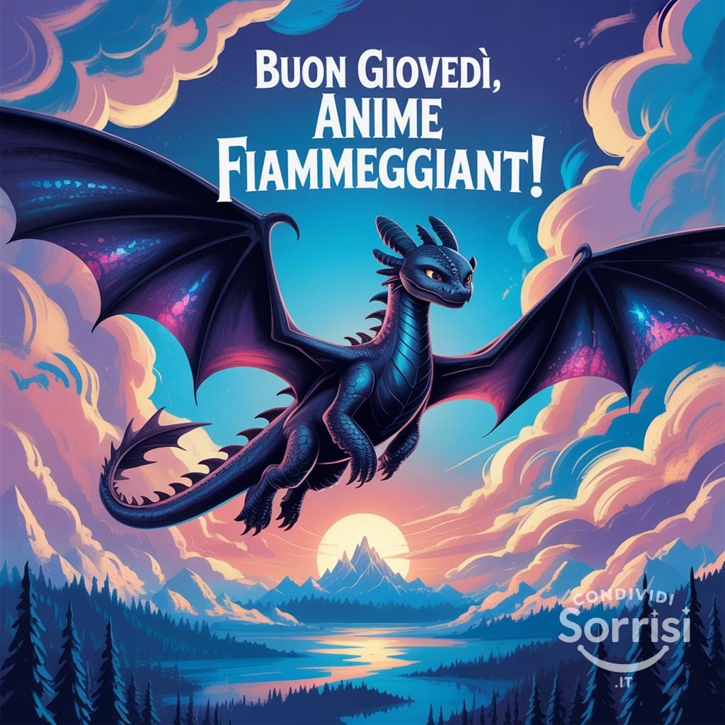 Buon giovedì, anime fiammeggianti!