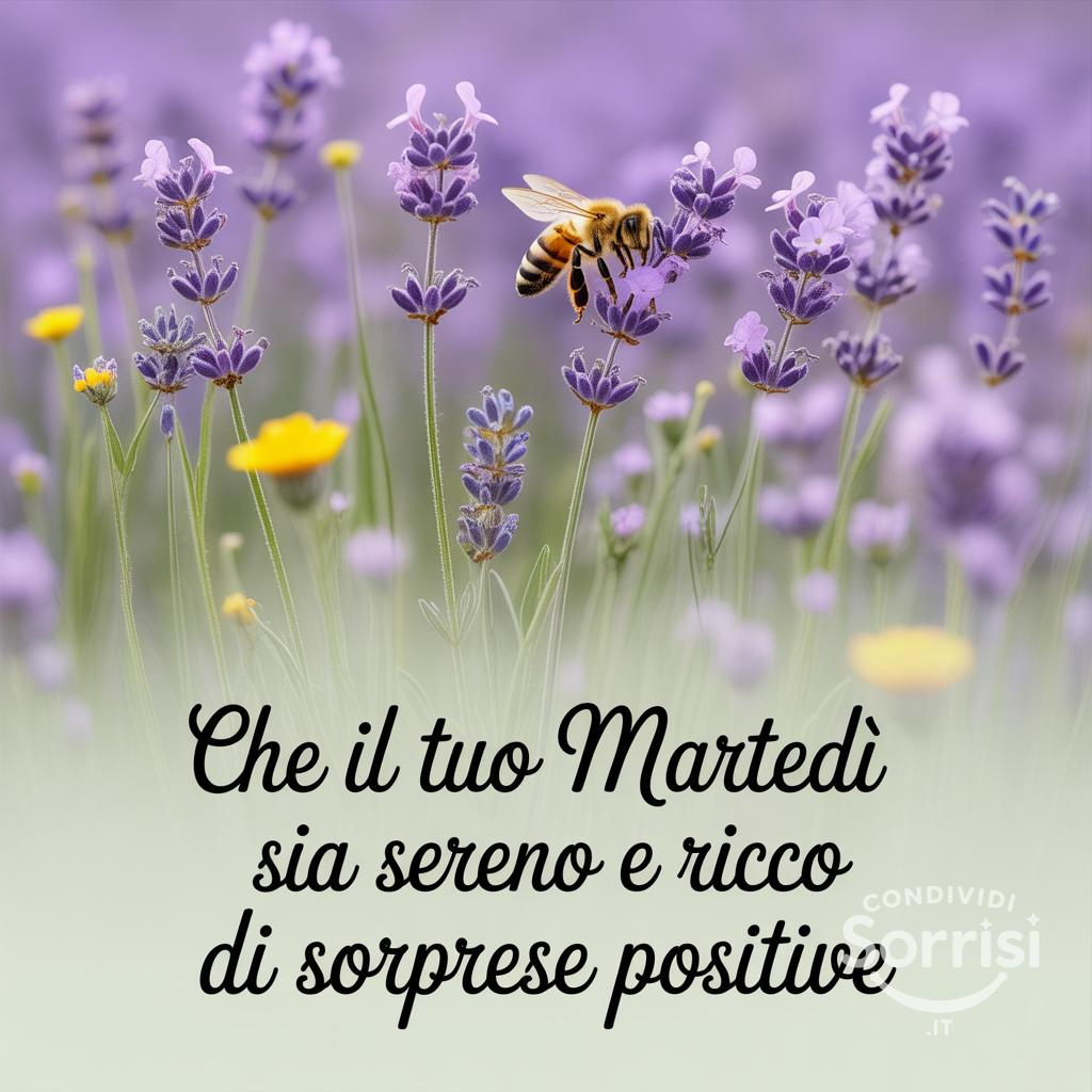 Che il tuo martedì sia sereno e ricco di sorprese positive