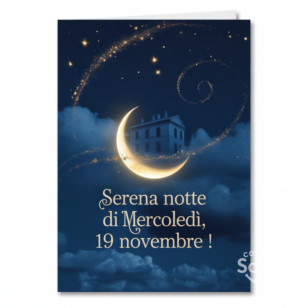 Serena notte di mercoledì, 19 novembre !
