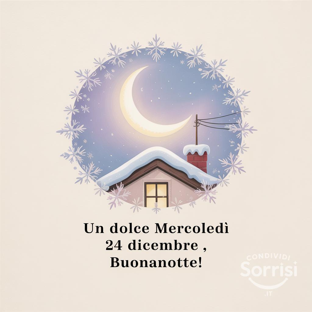 Un dolce mercoledì 24 dicembre , buonanotte!