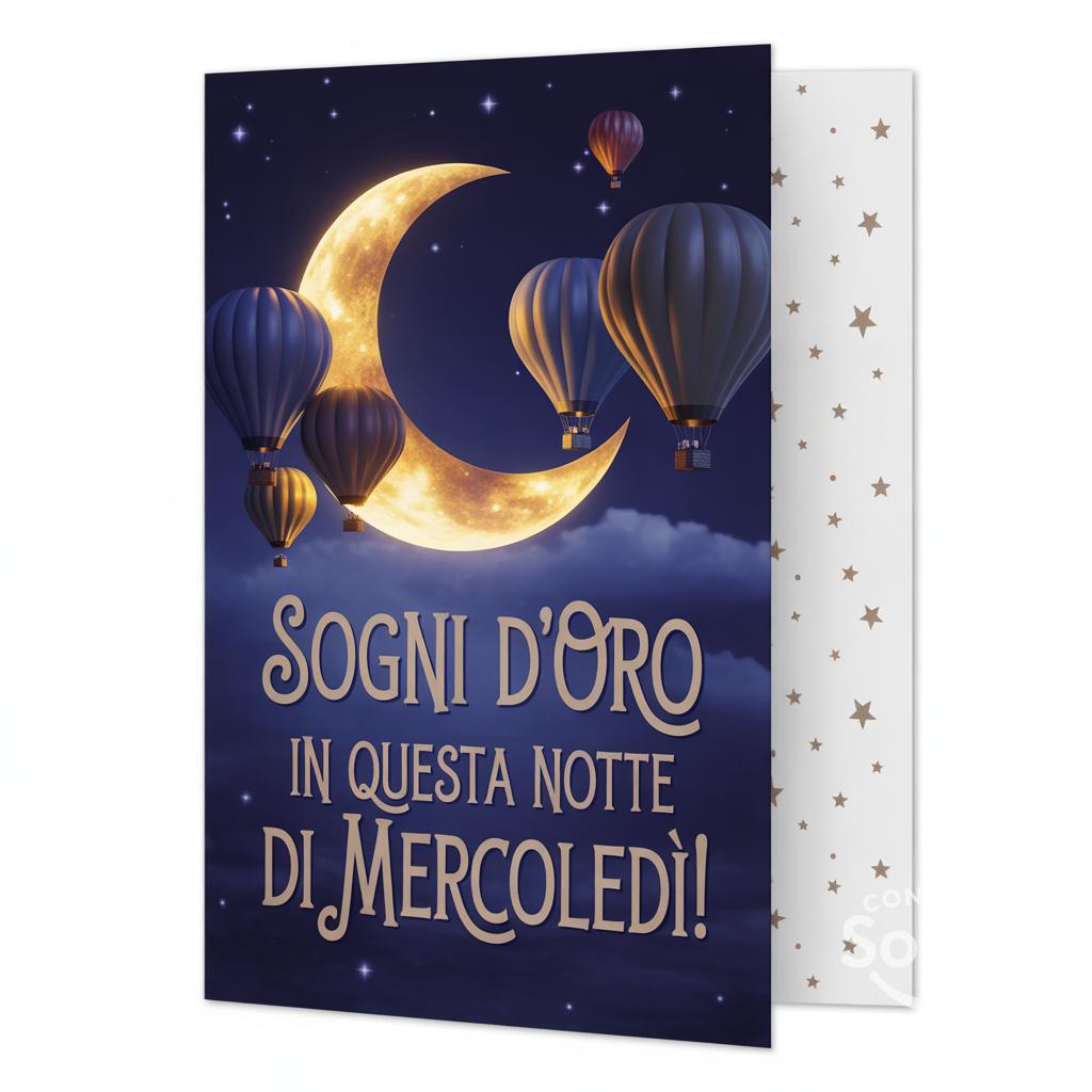 Sogni d'oro in questa notte di mercoledì!