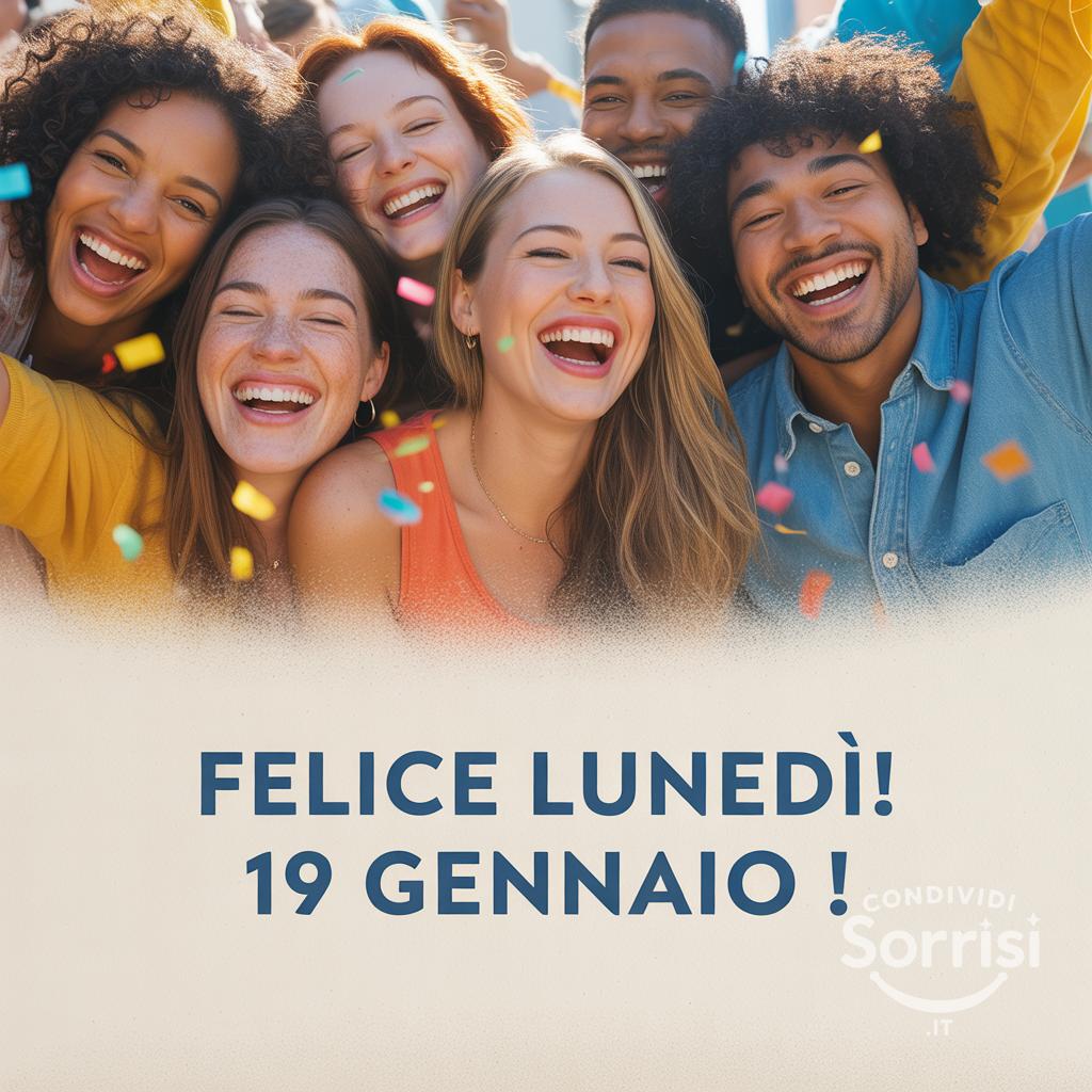 Felice lunedì! 19 gennaio !