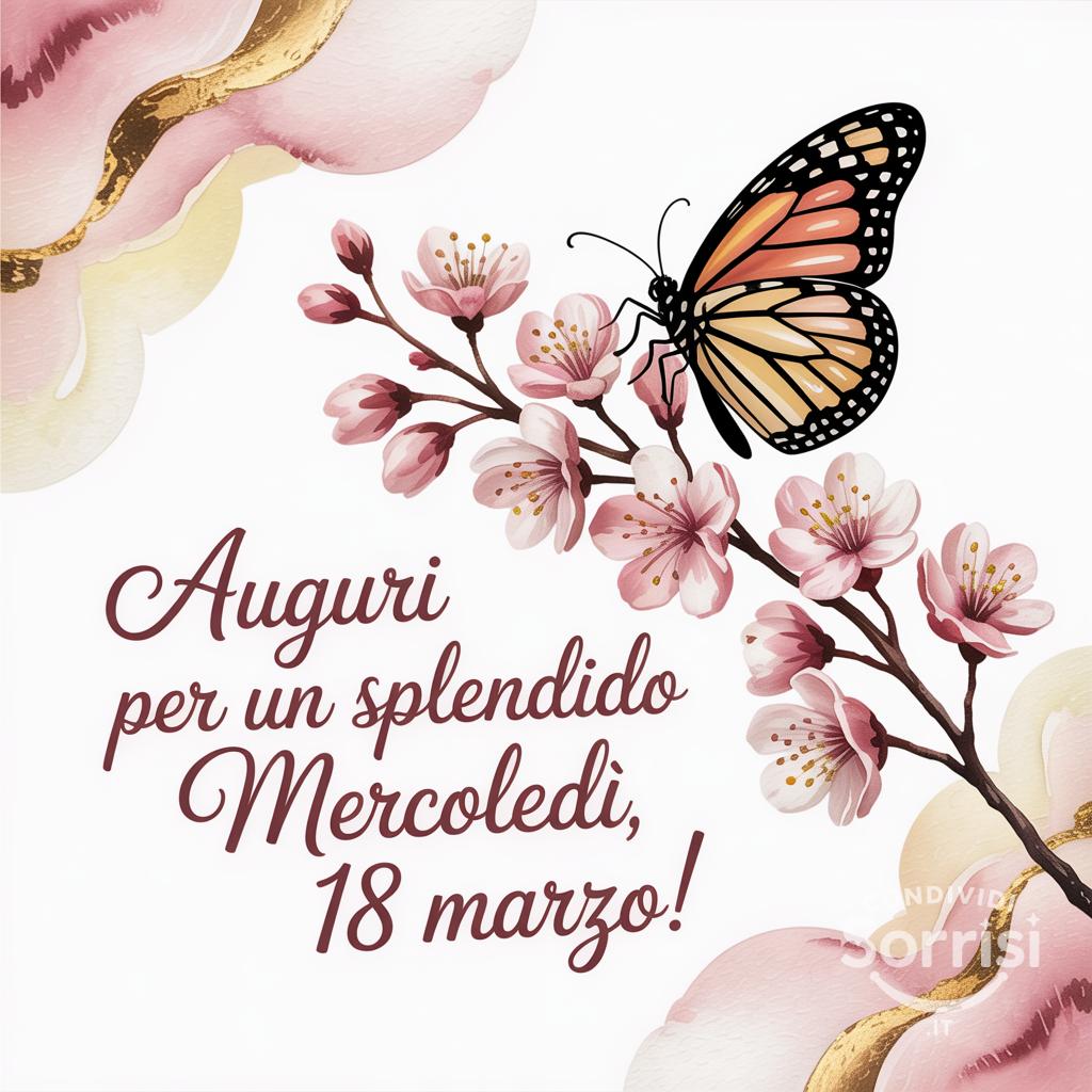 Auguri per un splendido mercoledì, 18 marzo!