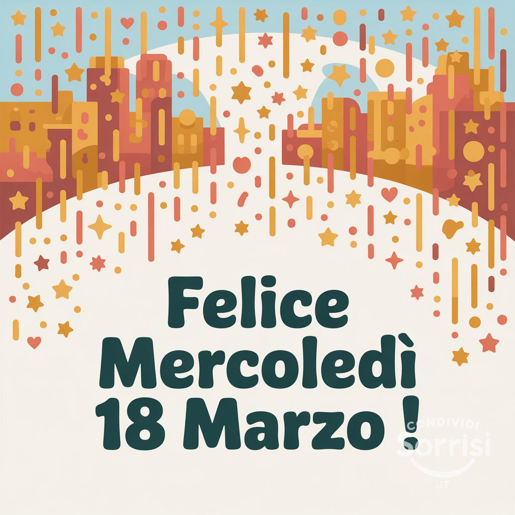 Felice mercoledì 18 marzo !