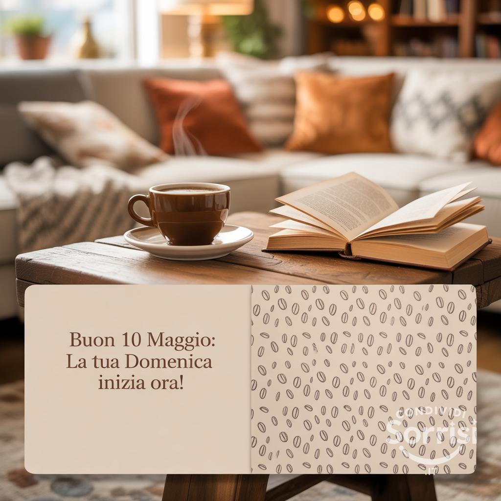 Buon 10 Maggio: la tua domenica inizia ora!