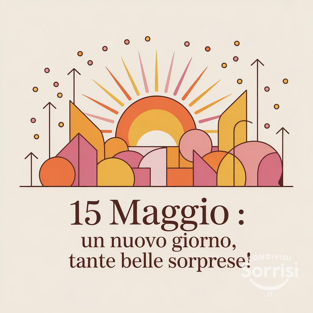 15 Maggio : un nuovo giorno, tante belle sorprese!