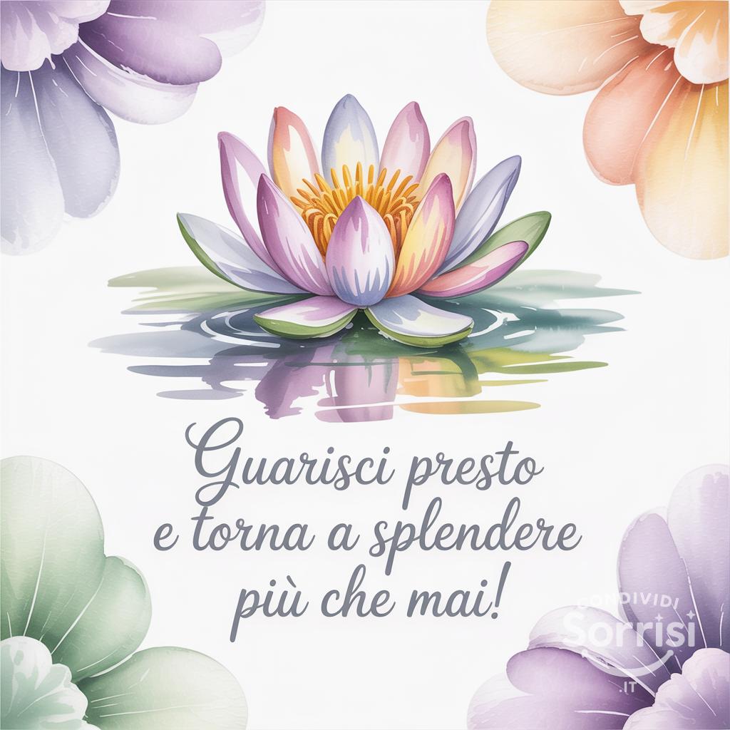 Guarisci presto e torna a splendere più che mai!