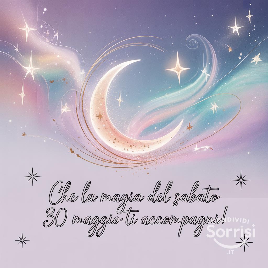 Che la magia del Sabato 30 Maggio  ti accompagni!
