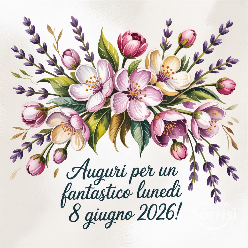 Auguri per un fantastico Lunedì 8 Giugno !