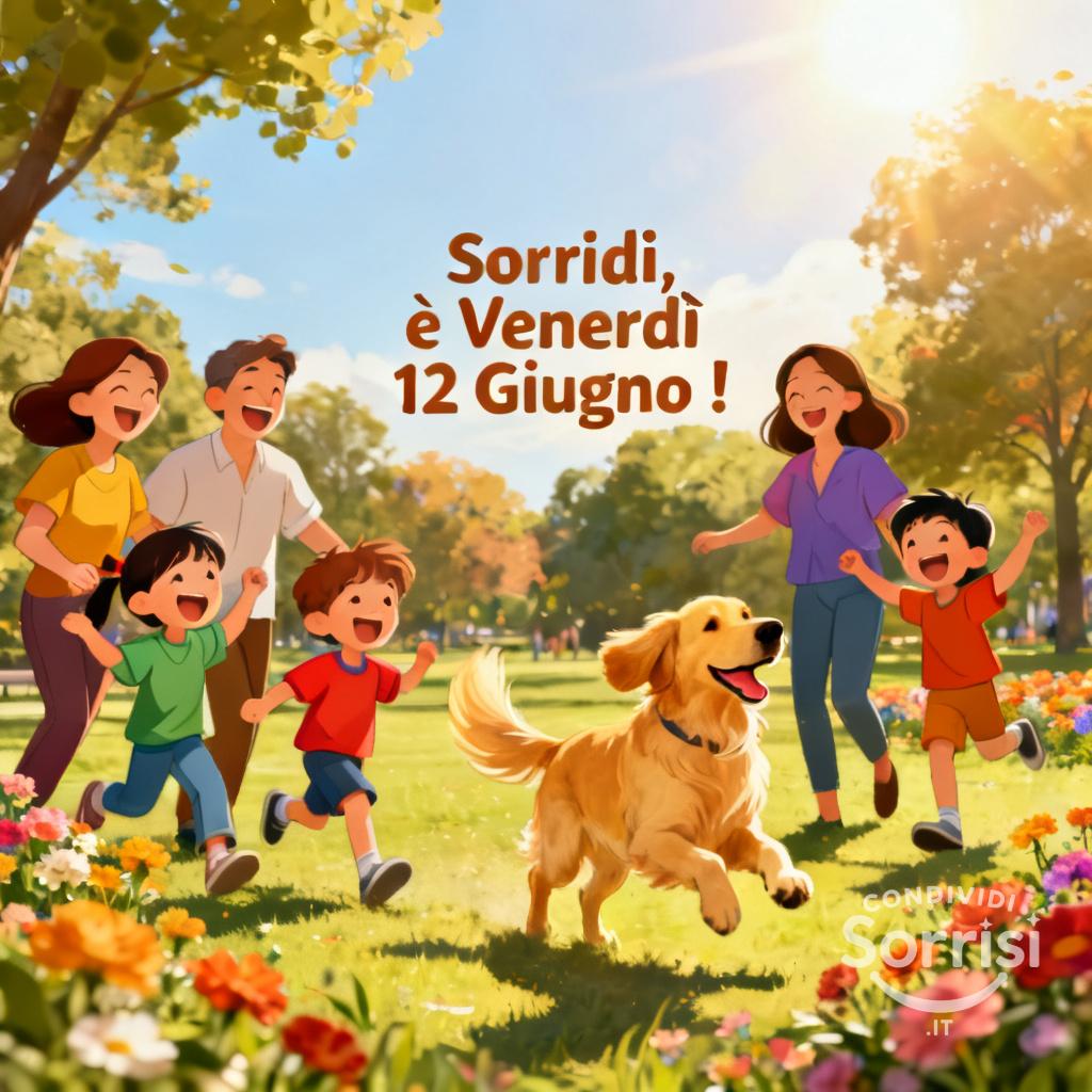 Sorridi, è Venerdì 12 Giugno !