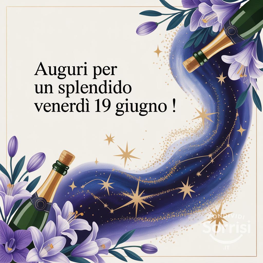 Auguri per un splendido venerdì 19 giugno !