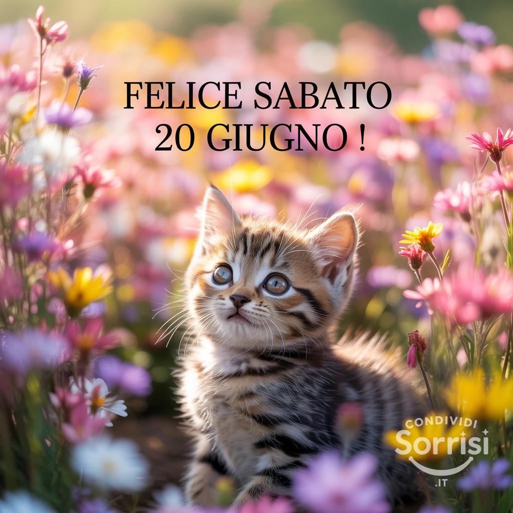 Felice Sabato 20 Giugno !