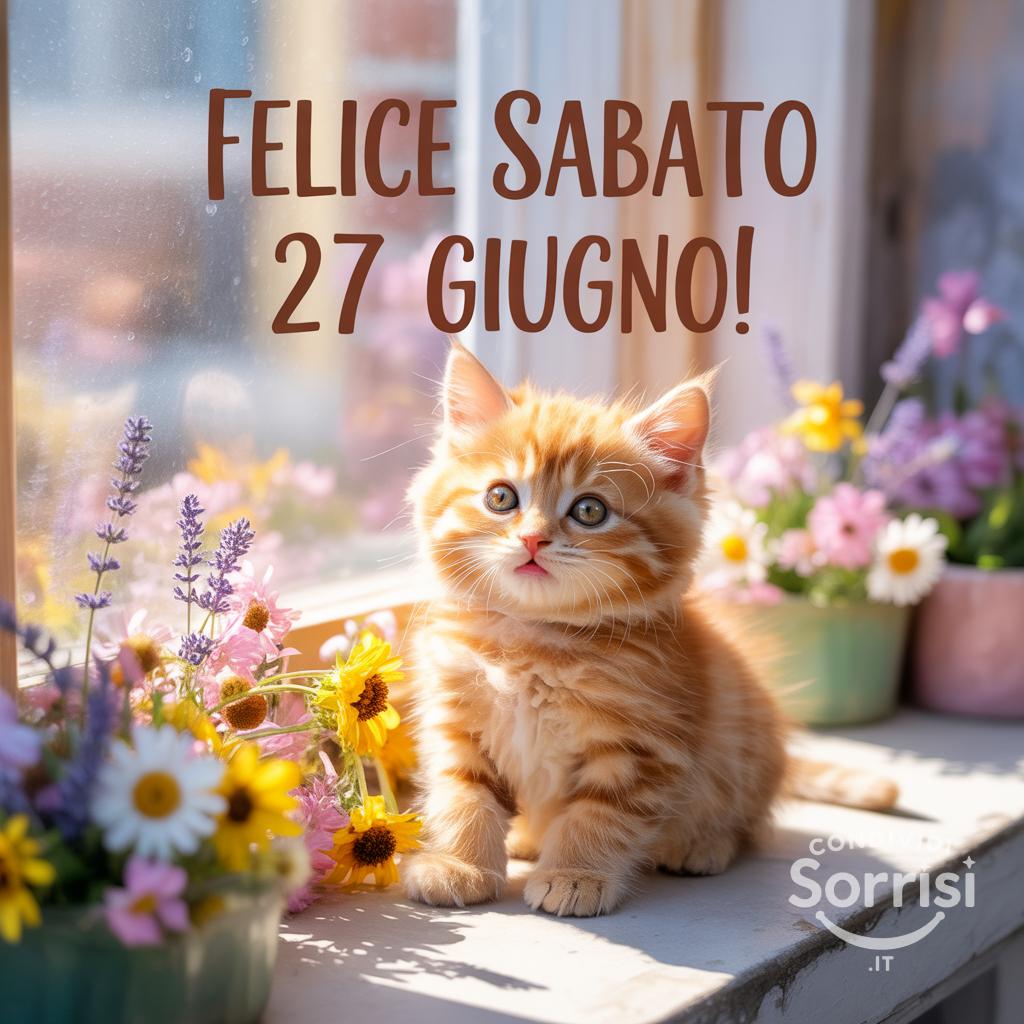 Felice Sabato 27 Giugno!