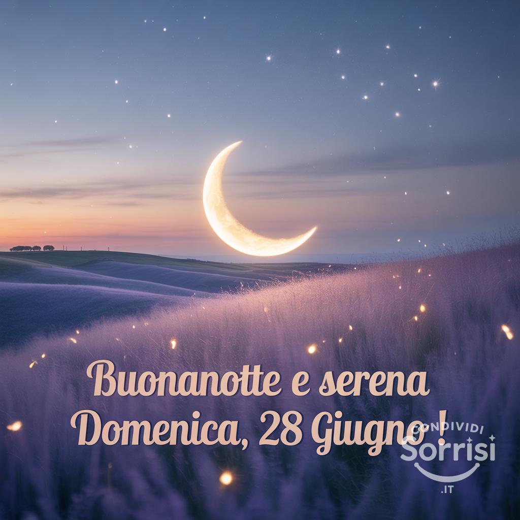 Buonanotte e serena domenica, 28 giugno !