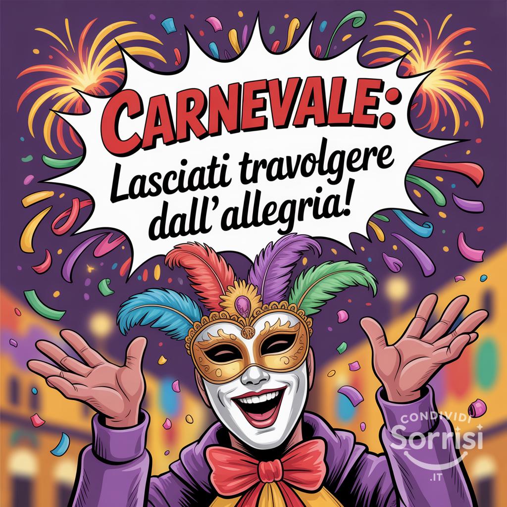 Carnevale: Lasciati travolgere dall'allegria!