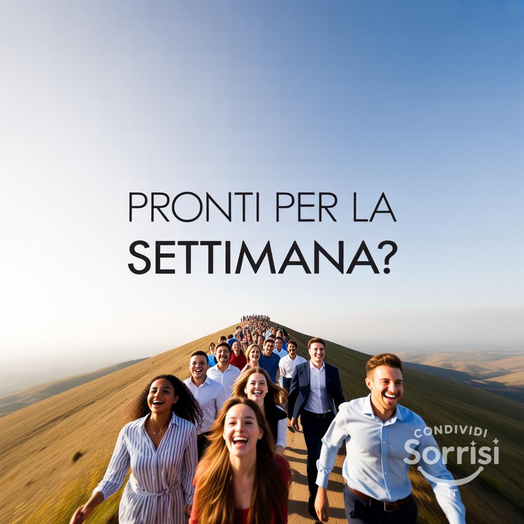 Pronti per la settimana?