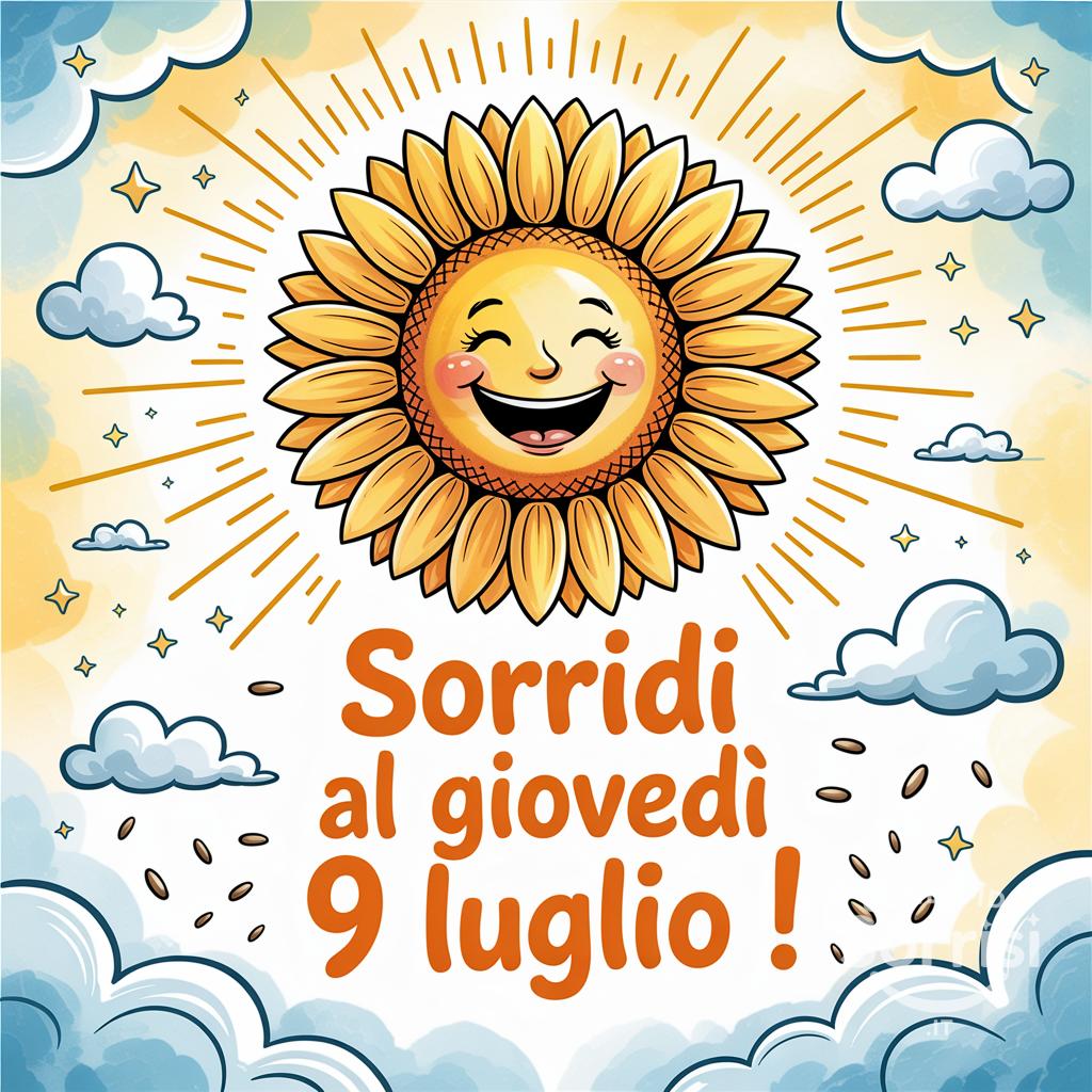 Sorridi al Giovedì 9 Luglio !